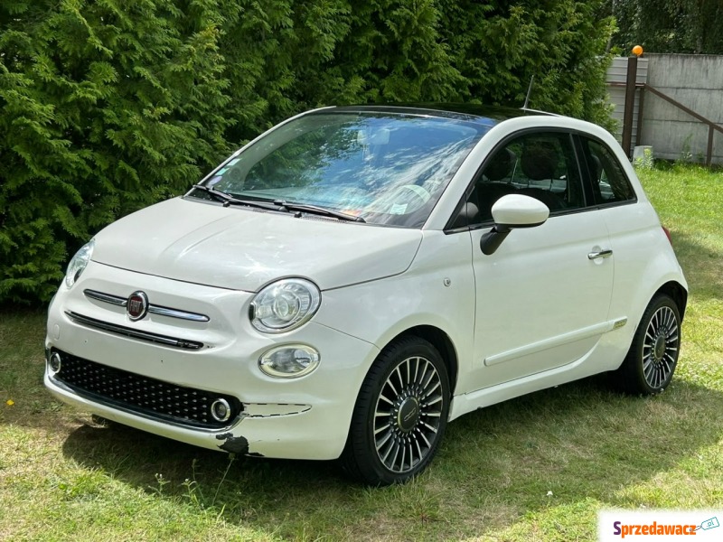 Fiat 500  Hatchback 2015,  1.2 benzyna, automat - Na sprzedaż za 22 900 zł - Laskowo