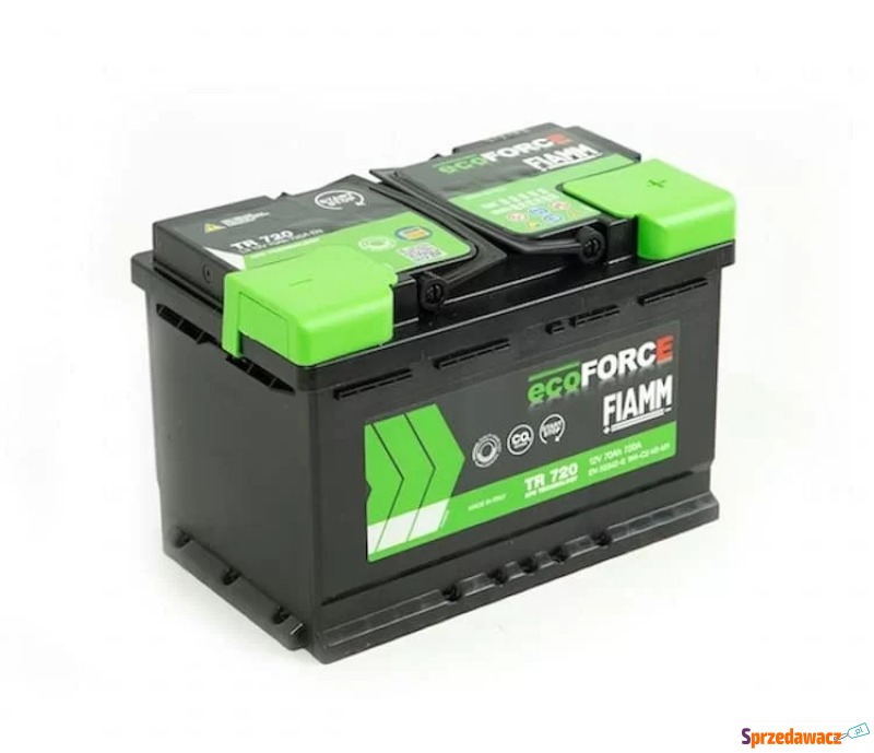 Akumulator 70AH Fiamm ecoforce EFB Płock Chopina... - Akumulatory - Płock