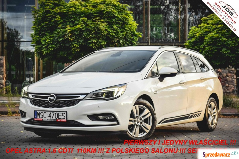 Opel Astra  Kombi 2018,  1.6 diesel - Na sprzedaż za 27 700 zł - Sochaczew
