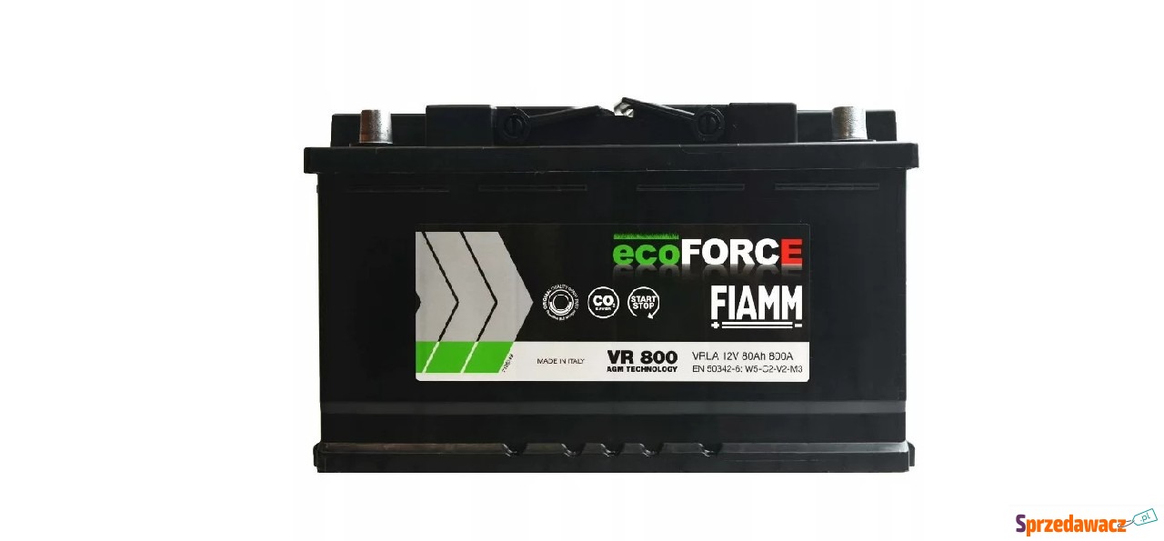 Akumulator 80AH Fiamm eco force...