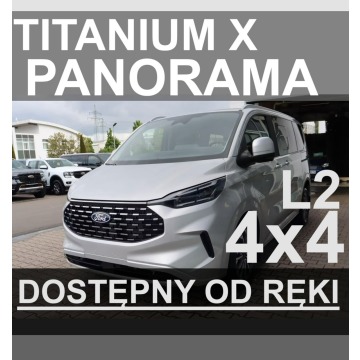 Ford Tourneo Custom - Panorama Titanium X 4x4 Matrix LED Hak Dostępny od ręki