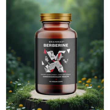 BrainMax Berberine - Optymalizuje Poziom Cholesterolu