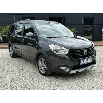 Dacia Lodgy - Stepway Comfort Blue dCi 115 7-os! Salon Polska ! I właściciel ! HAK