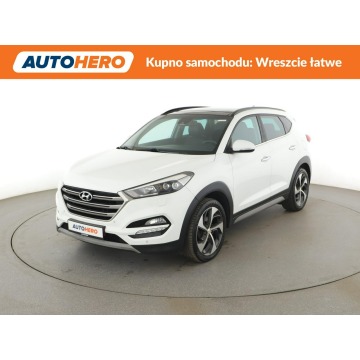 Hyundai Tucson - full LED skóra panorama klima auto kamera i czujniki parkowania grzane