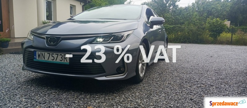 Toyota Corolla  Sedan/Limuzyna 2022,  1.5 benzyna - Na sprzedaż za 62 800 zł - Dąbrowa Górnicza