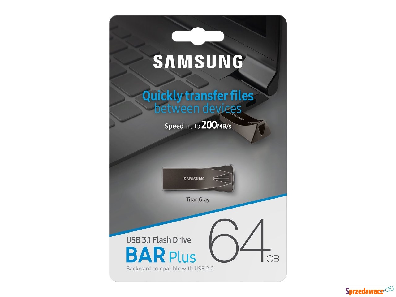 Pendrive SAMSUNG BAR PLUS (2020)...