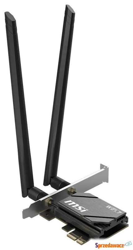 MSI HERALD BE6500 WiFi 7 PCIe Card