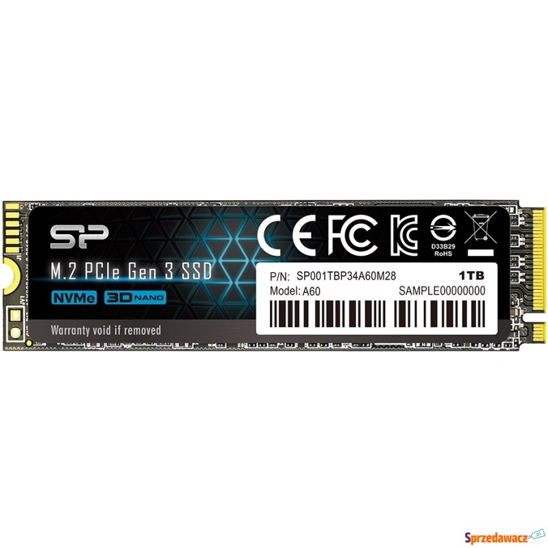 Silicon Power P34A60 M.2 NVMe PCIe...