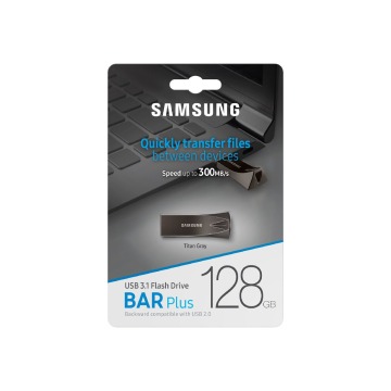 Pendrive Samsung Bar Plus 128 GB Szary