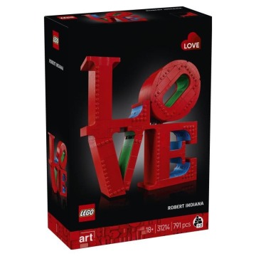 Klocki konstrukcyjne LEGO Art 31214 LOVE