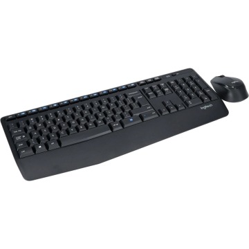 Klawiatura Zestaw klawiatura i mysz Logitech MK345 bezprzewodowa czarna