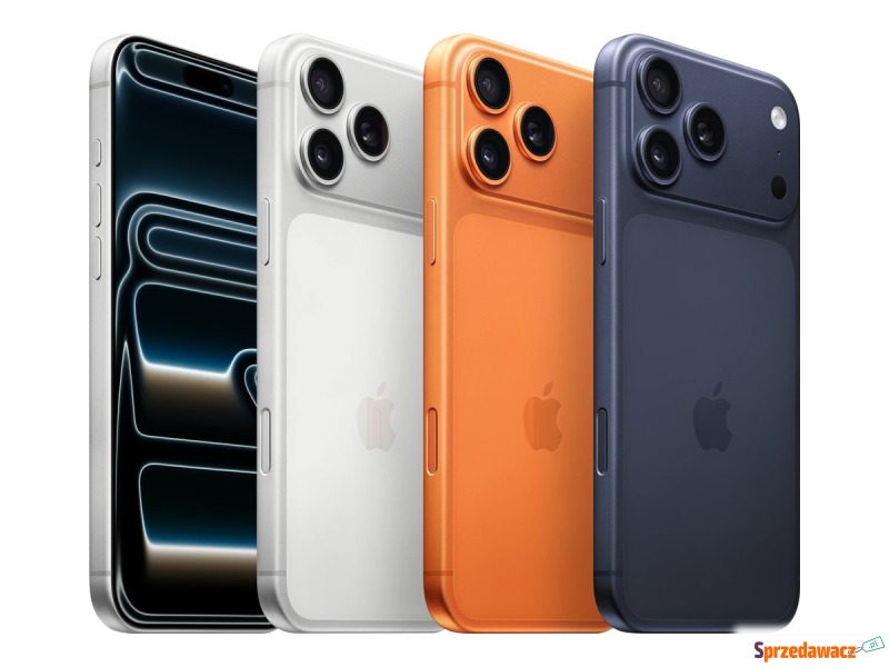Smartfon Apple iPhone 17 Pro Max 1TB głębinowy... - Smartfony - Leszno