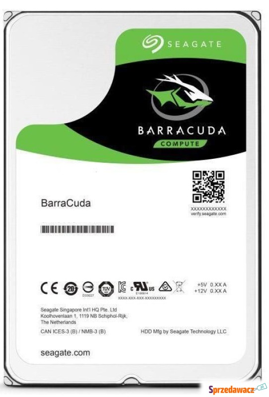 Seagate BarraCuda 6TB - Dyski twarde - Rzeszów