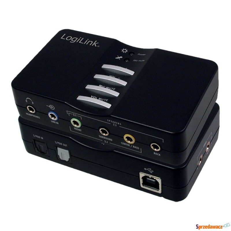 LogiLink karta dzwiękowa USB 7.1 - Karty dźwiękowe - Stargard