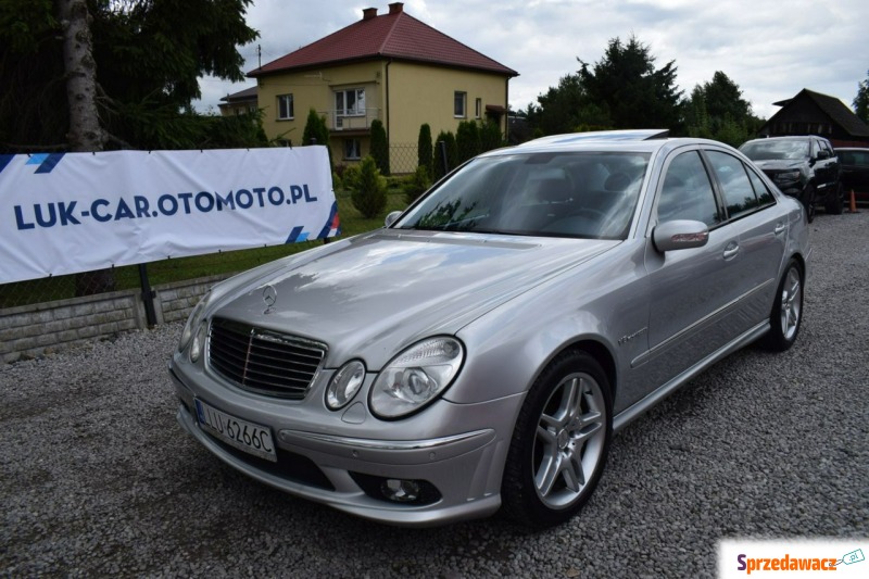 Mercedes - Benz E-klasa  Sedan/Limuzyna 2003,  5.4 benzyna, automat - Na sprzedaż za 69 000 zł - Łuków