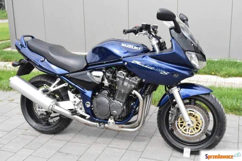 Suzuki GSF / Bandit - oryginalny stam, 2wł., dok.... - Motocykle szosowo -... - Śrem