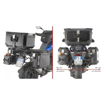 GIVI STELAŻ KUFRÓW BOCZNYCH OUTBACK EVO -BMW R 130