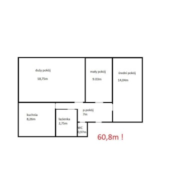 Mieszkanie dwupokojowe Toruń,   61 m2 - Sprzedam - zdjęcie 7