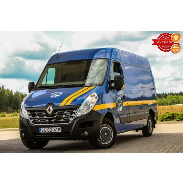 Renault Master - 3osobowy Klima Webasto 125KM Hak Tempomat