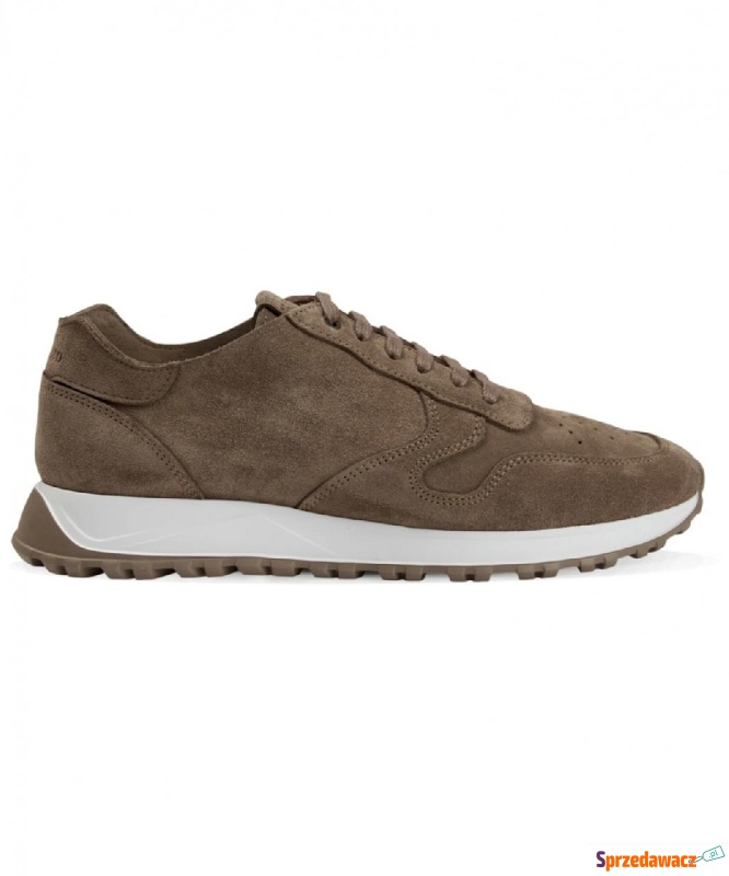 Brązowe Zamszowe Sneakersy Profuomo 43 - Buty sportowe miejskie... - Słupsk