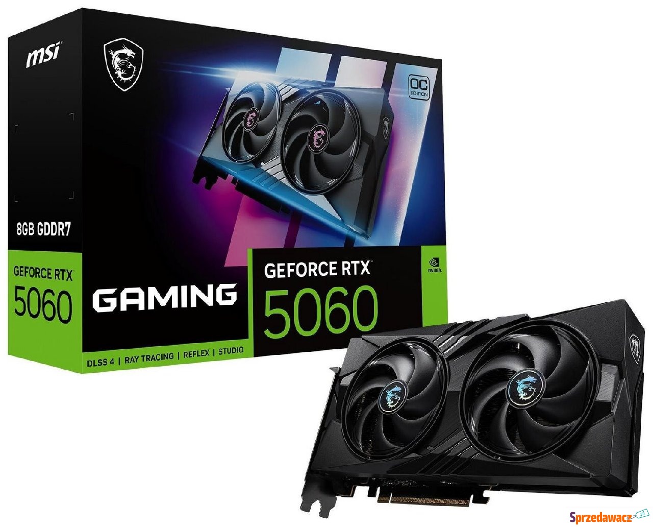 MSI GeForce RTX 5060 8GB GAMING...