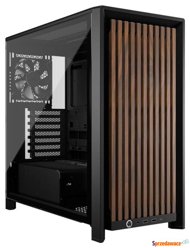Corsair FRAME 4000D RS Wood Black...