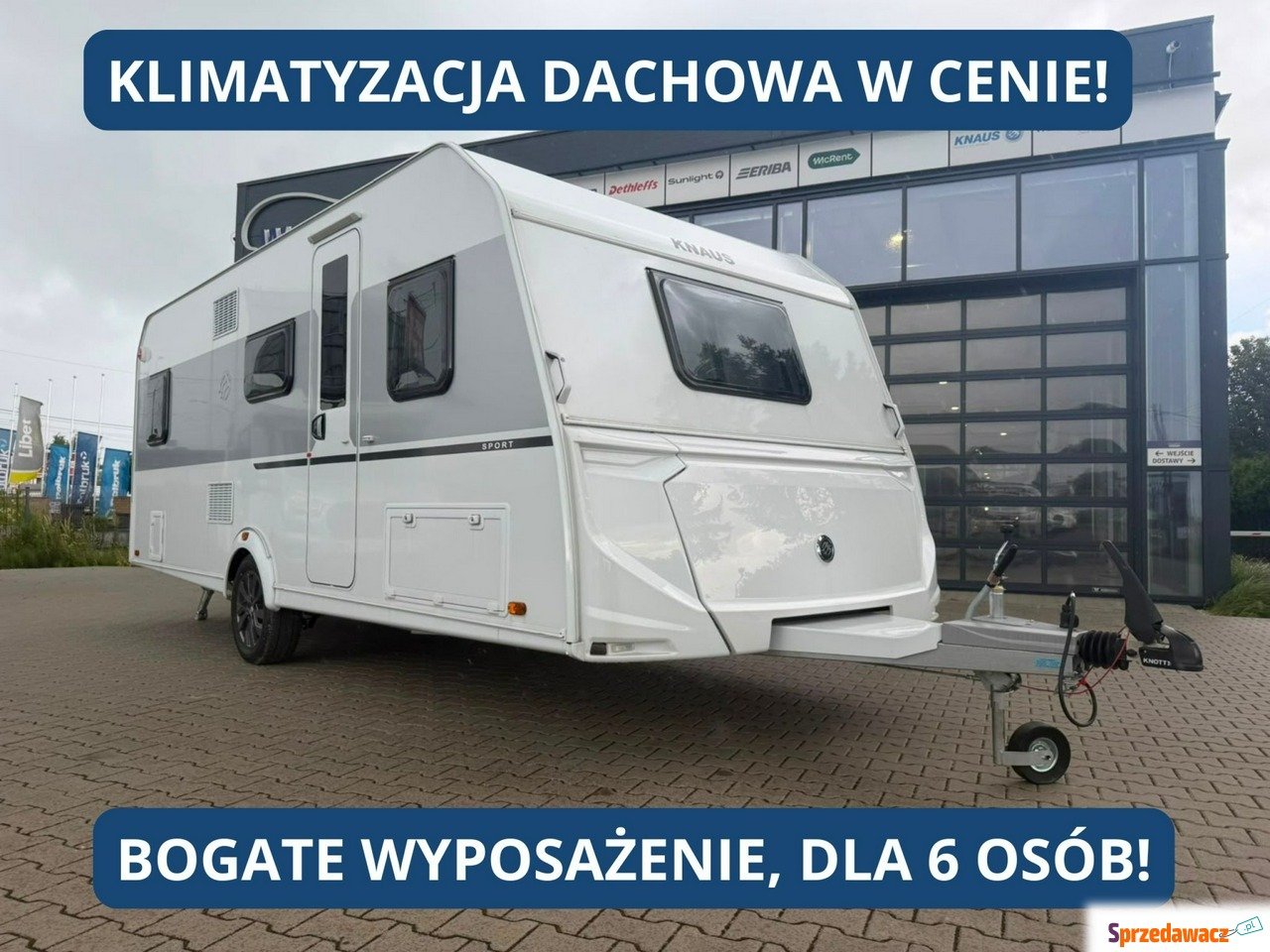 Knaus Sport 580 QS - Bogato wy...