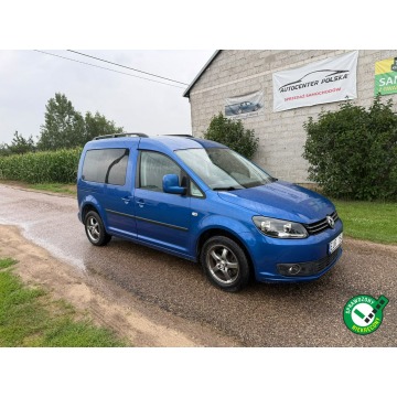 Volkswagen Caddy - 2.0 MPI 109 KM  5 osobowy  2012 r  Nowa instalacja LPG