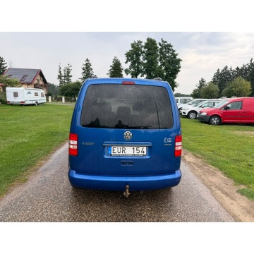Volkswagen Caddy  Kombi 2013,  2.0 benzyna+LPG - Na sprzedaż za 29 990 zł - Gąsocin - zdjęcie 4