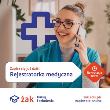 Kurs rejestratorka medyczna