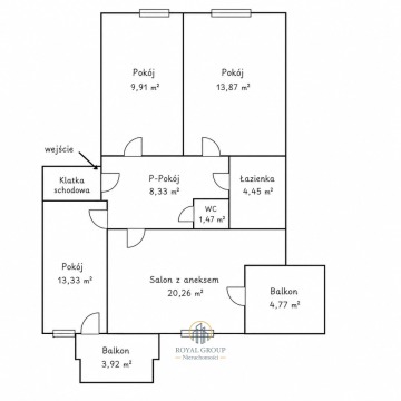 Mieszkanie  4 pokojowe Lublin,   72 m2, drugie piętro - Sprzedam - zdjęcie 6