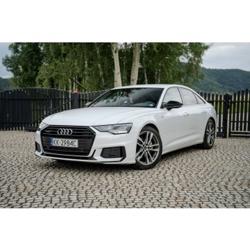 Audi A6 - S Line Quattro Gletscherweiss Metallic CarPlay Gwarancja FV
