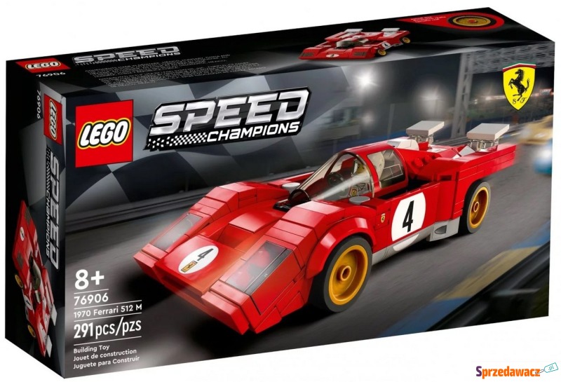 Klocki konstrukcyjne LEGO Speed Champions 76906... - Klocki - Białystok