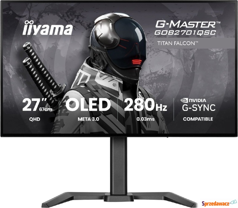 iiyama G-Master GOB2701QSC-B1 Titan Falcon - 280Hz... - Monitory LCD i LED - Częstochowa