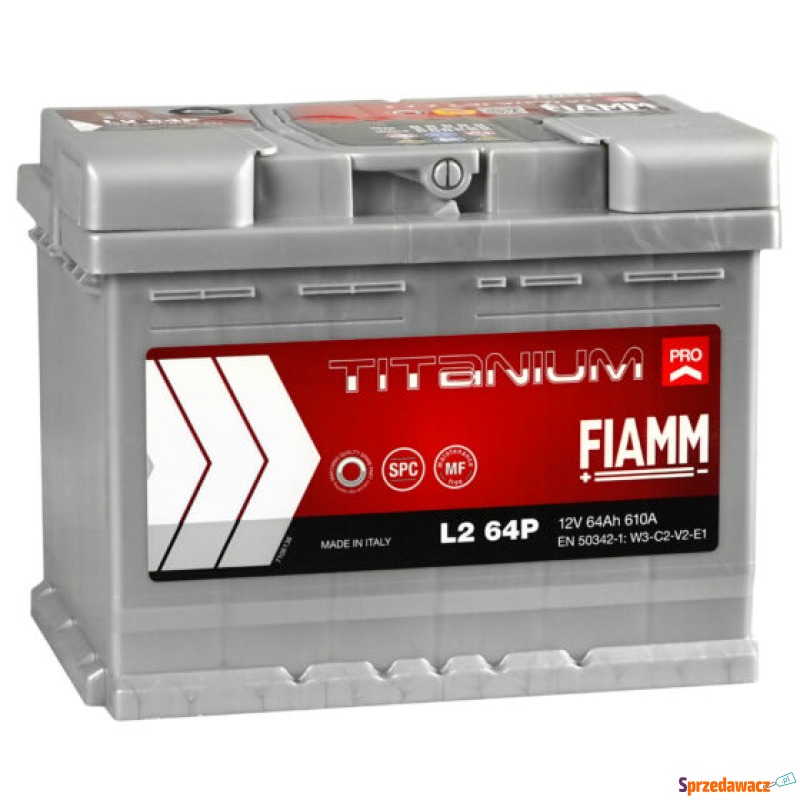 Akumulator FIAMM 12V 64Ah 610A - Akumulatory - Gdańsk