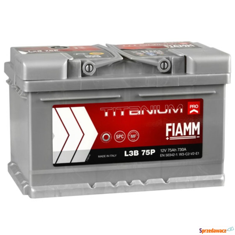 Akumulator FIAMM 12V 75Ah 730A - Akumulatory - Gdańsk
