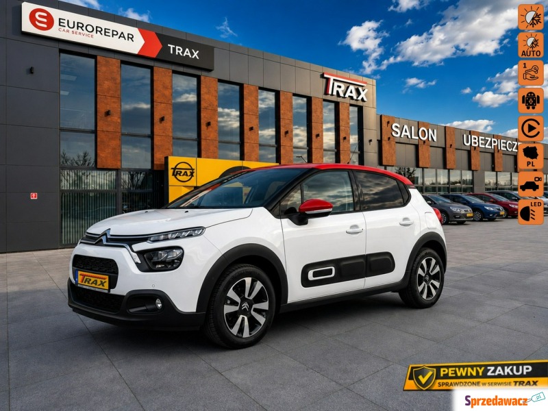Citroen C3  Hatchback 2021,  1.2 benzyna - Na sprzedaż za 44 900 zł - Łódź