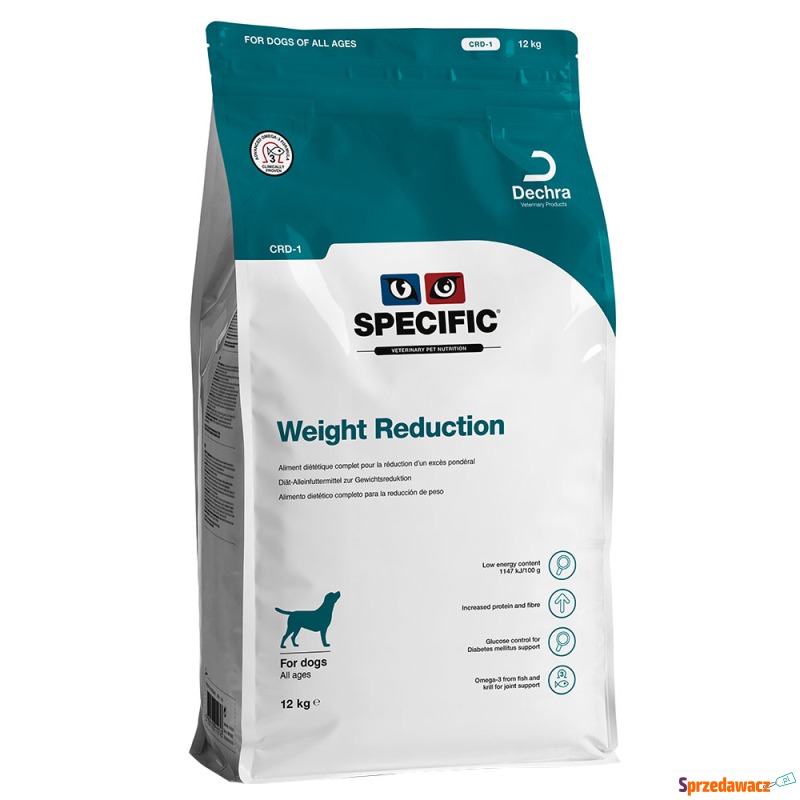 Specific Dog CRD - 1 redukcja wagi - 12 kg - Karmy dla psów - Sochaczew