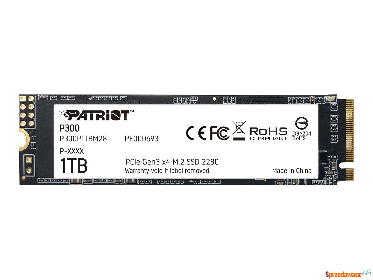 Dysk SSD Patriot P300 M.2 1TB