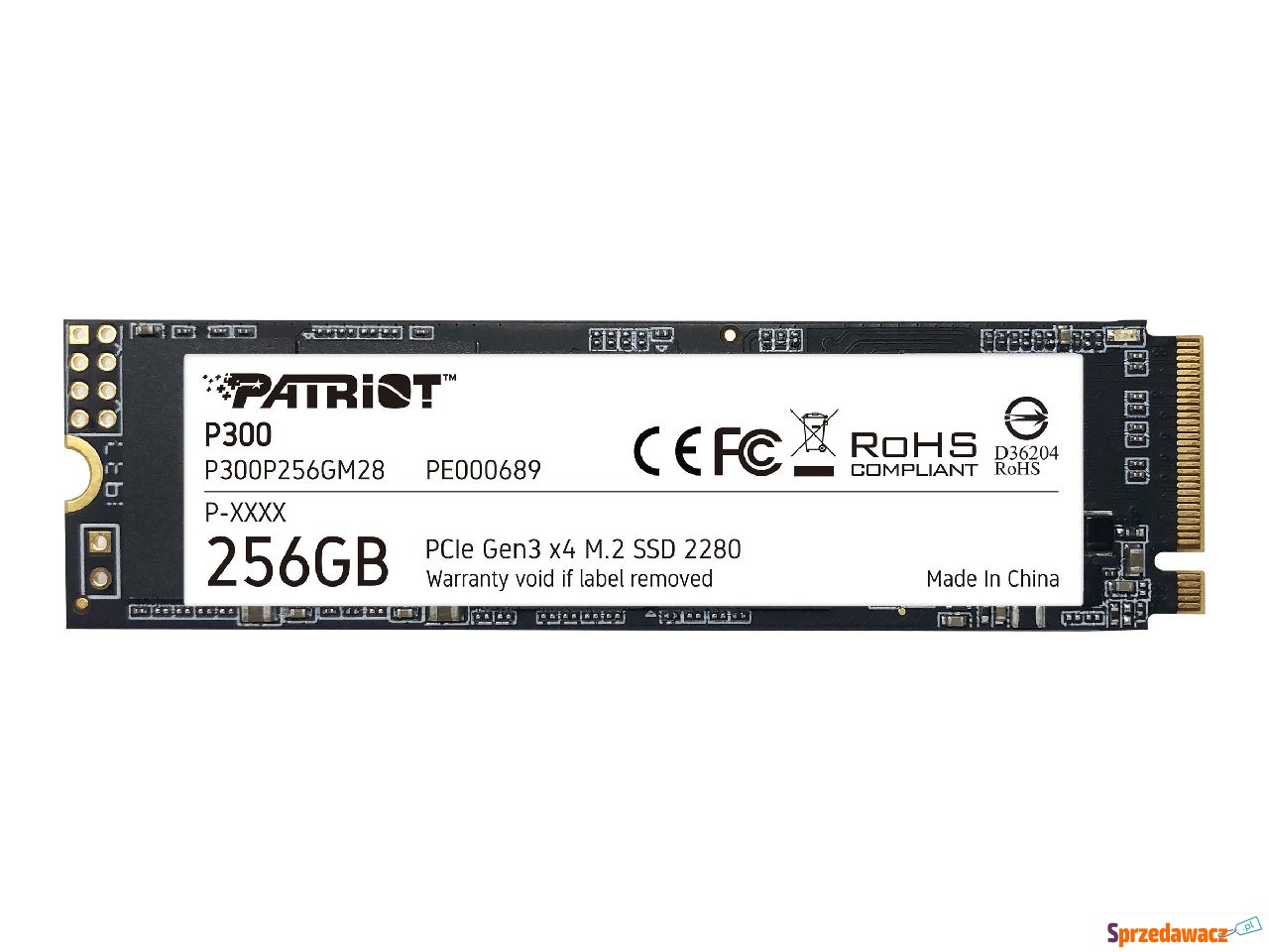 Dysk SSD Patriot P300 M.2 256GB