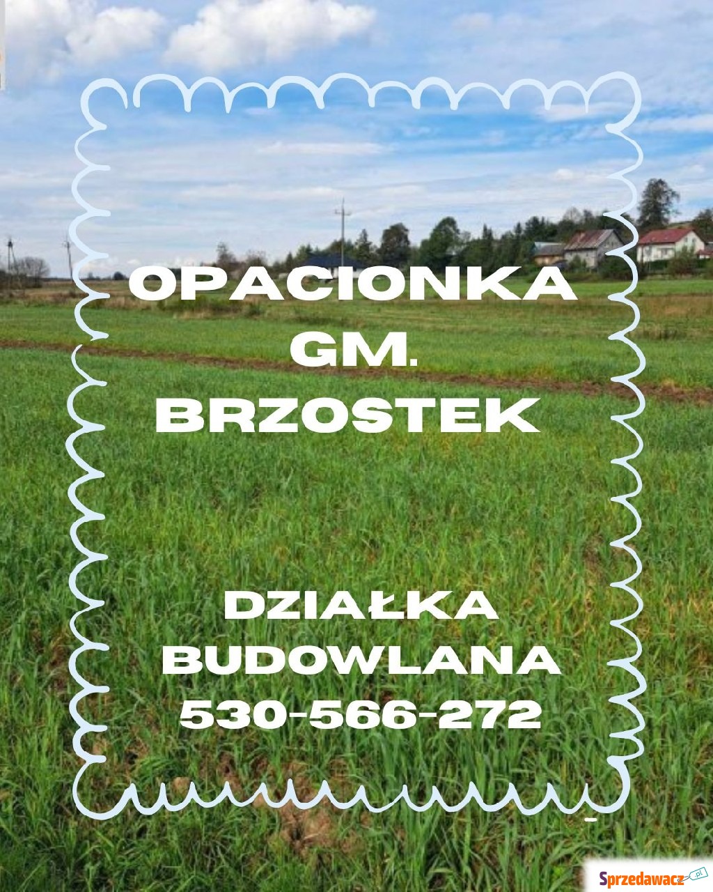 Opacionka działka budowlana 13...