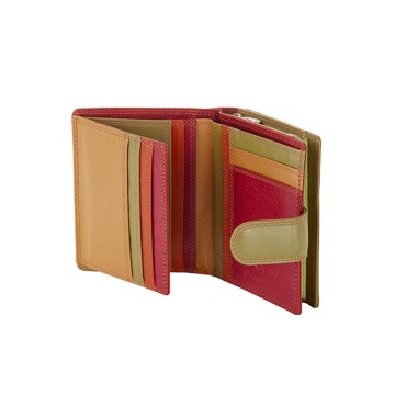 Portfel damski Valentini Colors 548 czerwony