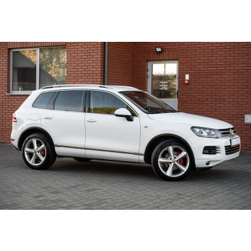 Volkswagen Touareg  SUV 2014,  3.0 diesel, automat - Na sprzedaż za 64 900 zł - Podzagajnik - zdjęcie 3