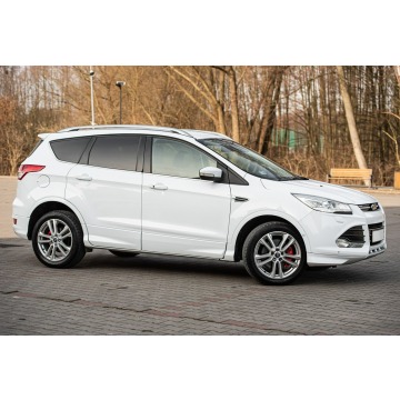 Ford Kuga  SUV 2014,  2.0 diesel, automat - Na sprzedaż za 43 900 zł - Podzagajnik - zdjęcie 3