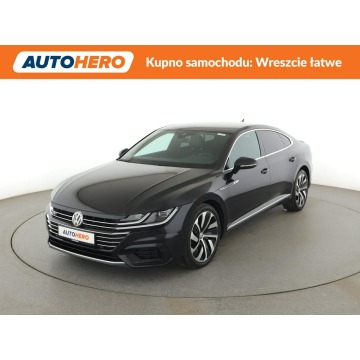 Volkswagen Arteon - R-line dsg grzane fotele i kanapa virtual pdc kamera navi klima 3stref
