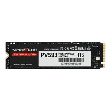 PATRIOT MEMORY SSD Viper PV593 1TB M.2 2280 PCIe Gen5 x4 14000MBS/13000MBS