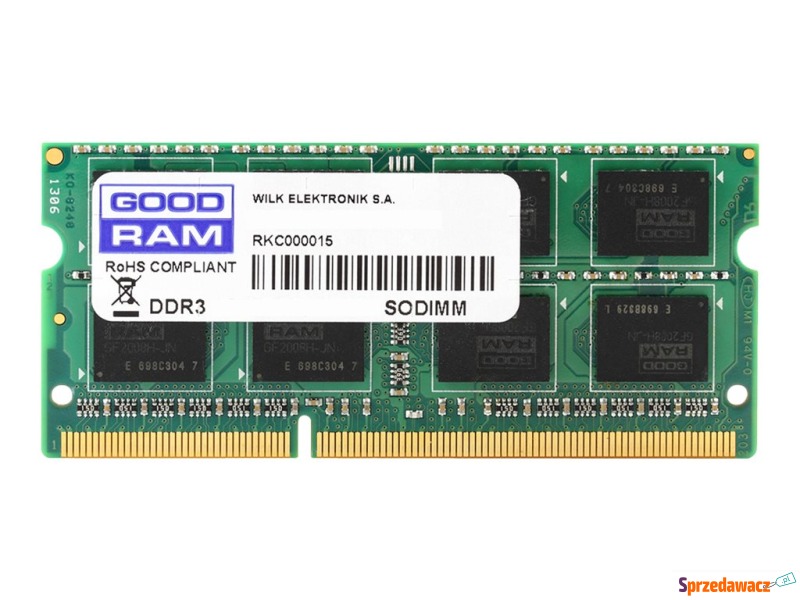 Pamięć DDR3 GOODRAM SODIMM 4GB 1600MHz CL11 5... - Pamieć RAM - Toruń