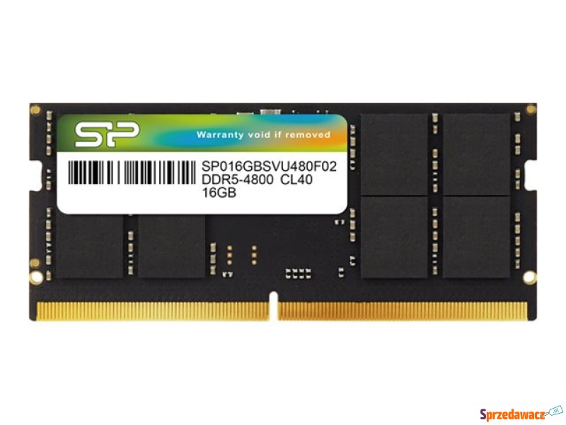 SILICON POWER DDR5 16GB 4800MHz SODIMM - Pamieć RAM - Elbląg