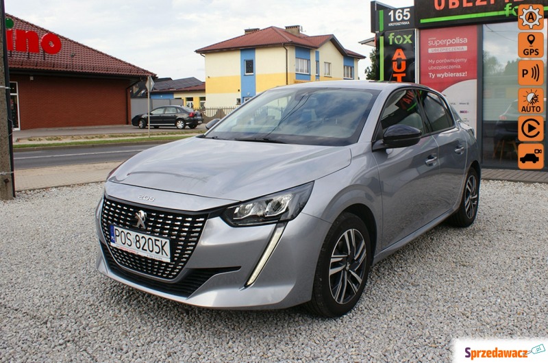 Peugeot 208  Hatchback 2022,  1.2 benzyna, automat - Na sprzedaż za 55 700 zł - Ostrów Wielkopolski