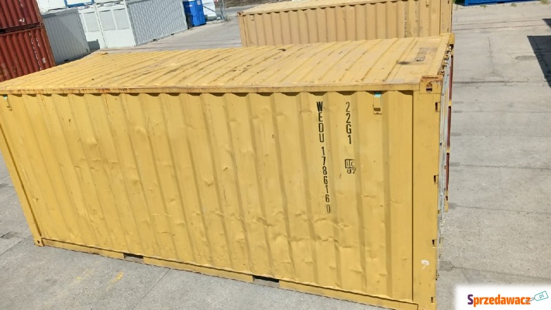 Kontener morski 20 DV / 6 metrowy, sprawny, szczelny - Baraki, kontenery - Legionowo